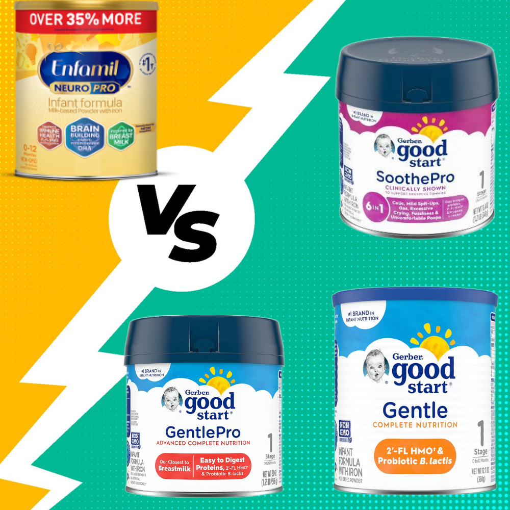 Read more about the article Enfamil Neuropro Vs All Gerber Formulas: Full Comparison