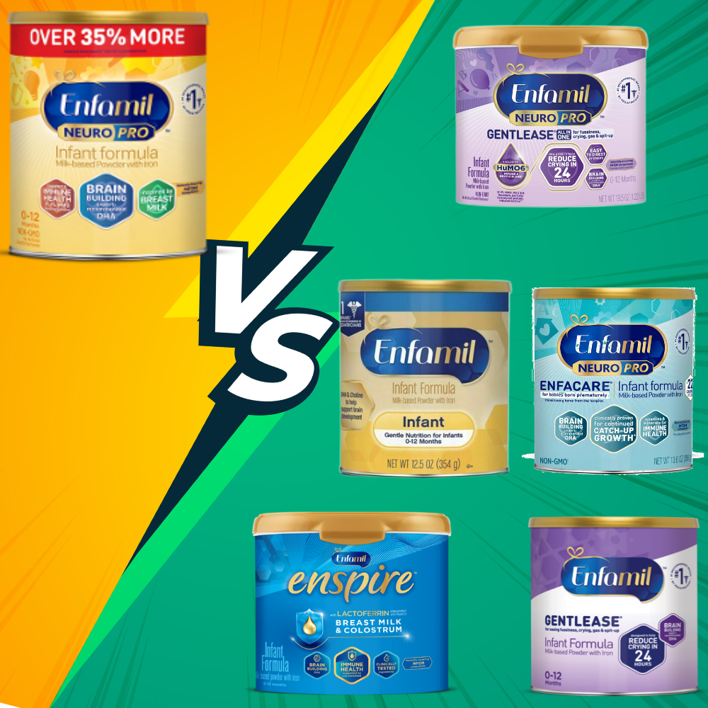 You are currently viewing Enfamil Neuropro Infant Vs All Enfamil Formulas: Full Comparison
