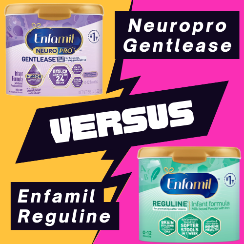 Enfamil Neuropro Gentlease vs Enfamil Reguline