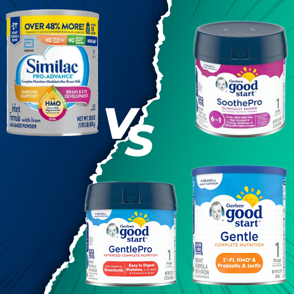 You are currently viewing Similac Pro Advance Vs All Gerber Good Start Formulas: Full Comparison