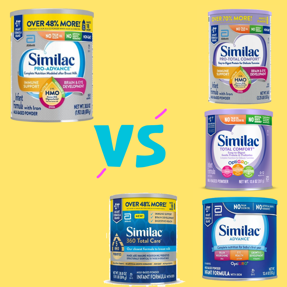 You are currently viewing Similac Pro Advance Vs All Similac Formulas: Full Comparison