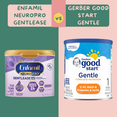 Enfamil Neuropro Gentlease vs Gerber Good Start Gentle
