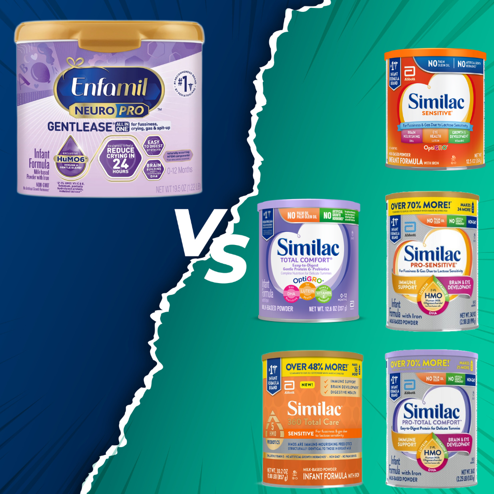 You are currently viewing Enfamil Neuropro Gentlease Vs Similac Formulas