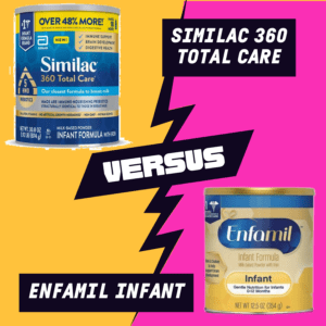 ENFAMIL INFANT VS SIMILAC 360 TOTAL CARE