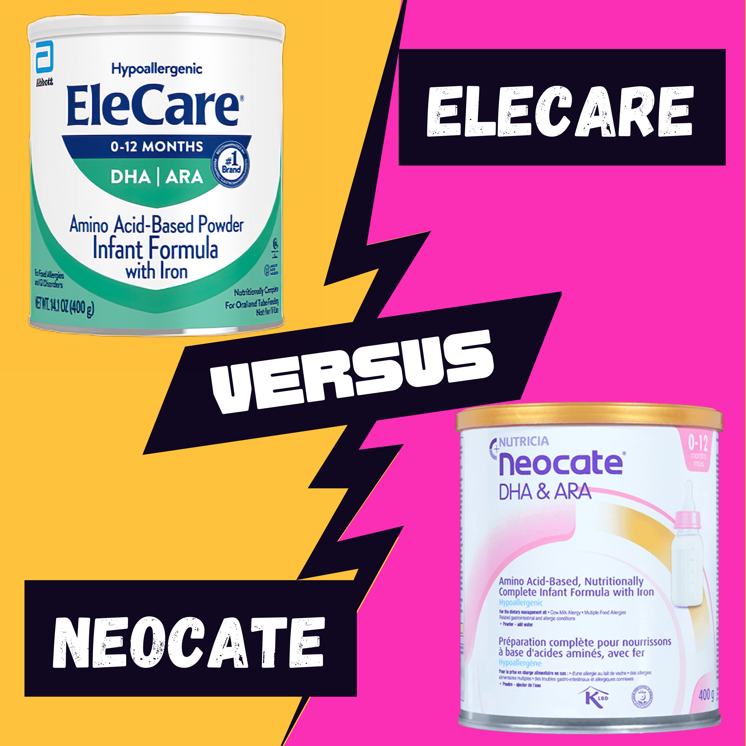 You are currently viewing EleCare Vs Neocate: Full Comparison (With Charts)