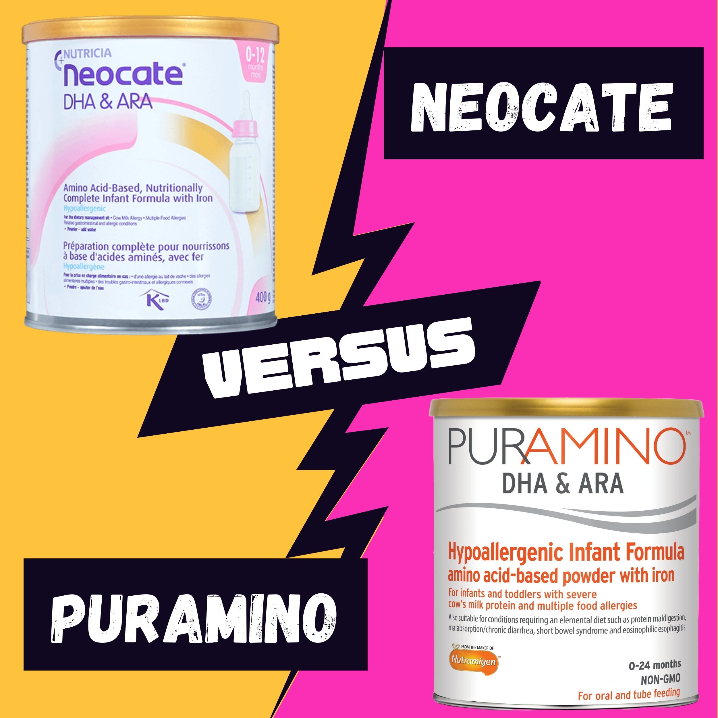 Read more about the article Neocate or Puramino: Which One is The Best for Your Baby?