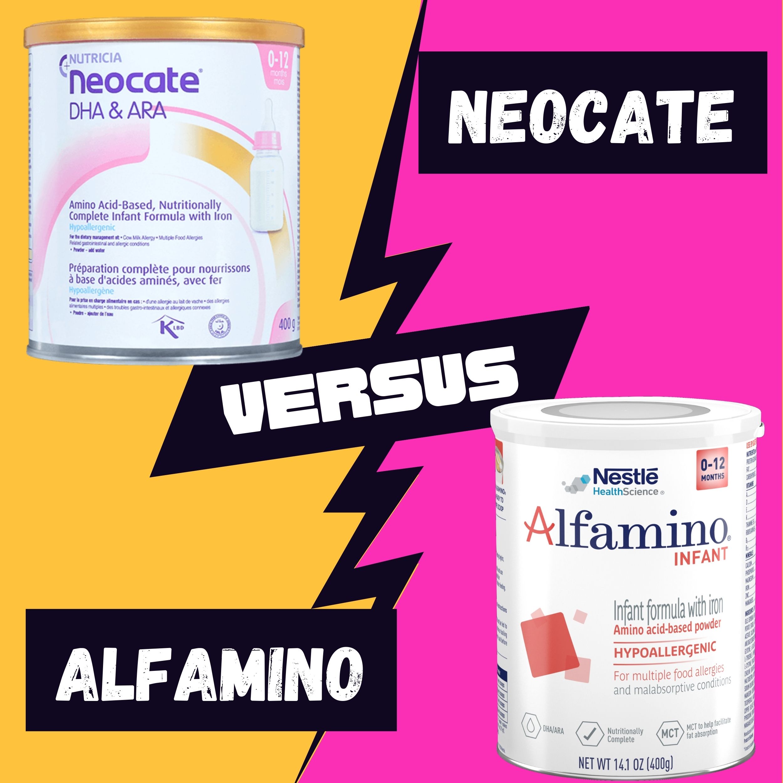 Read more about the article Neocate Vs Alfamino: Which Amino Acid Formula is Better?