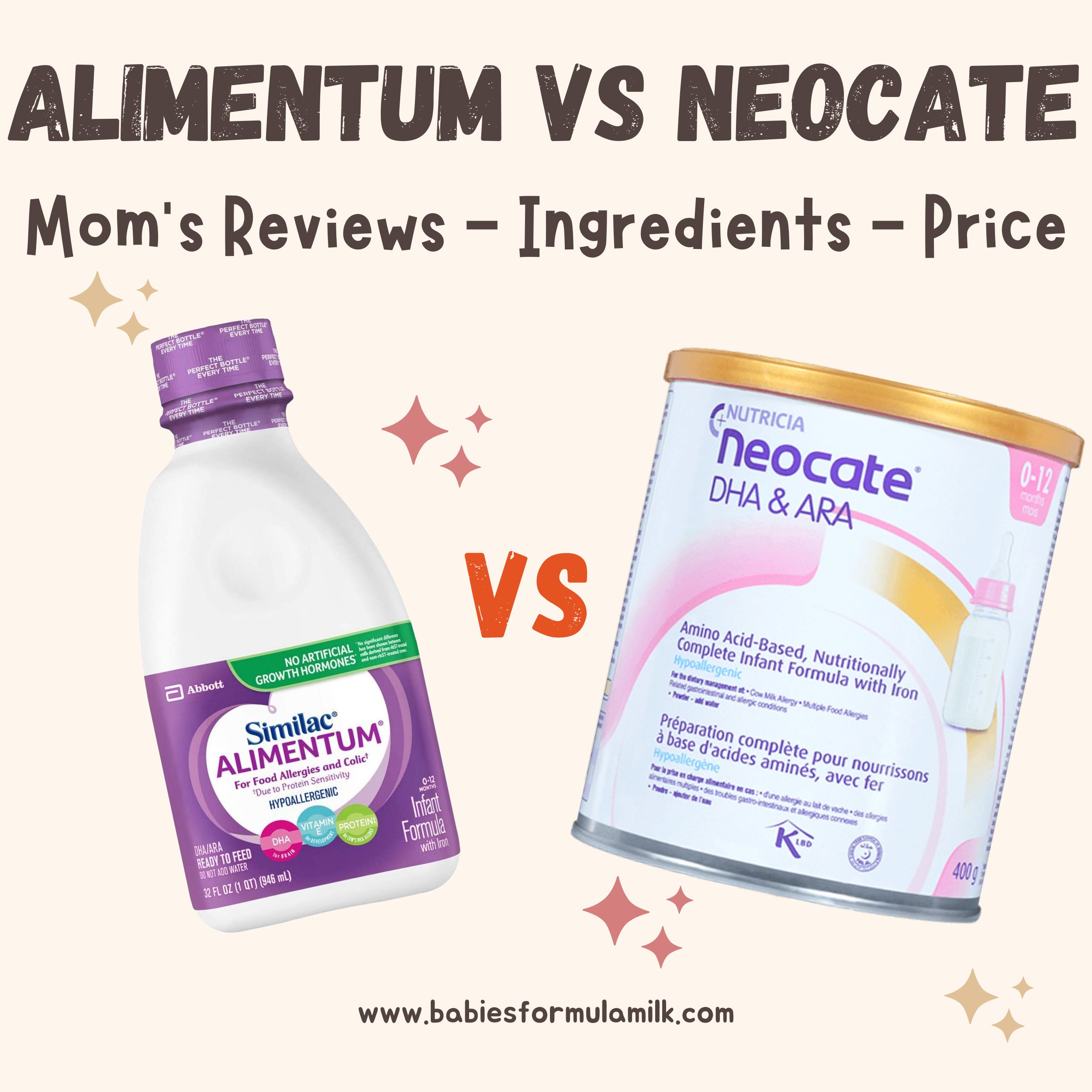 You are currently viewing Alimentum RTF Vs Neocate: Full Comparison (With Charts)