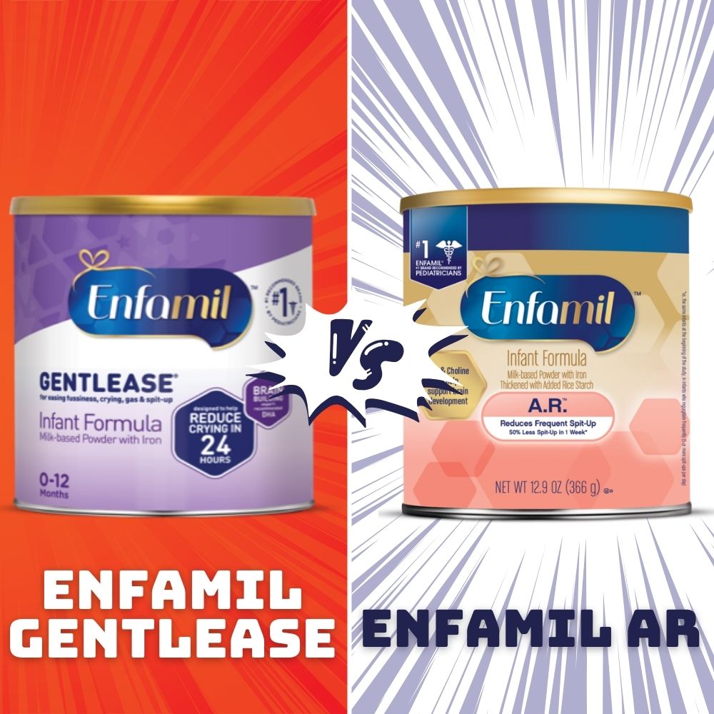 You are currently viewing Enfamil Gentlease vs. Enfamil AR: Which One is The Best?