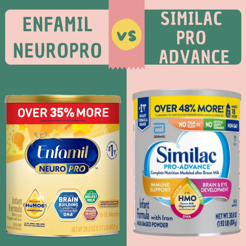 Read more about the article Enfamil Neuropro Vs Similac Pro Advance: Full Comparison