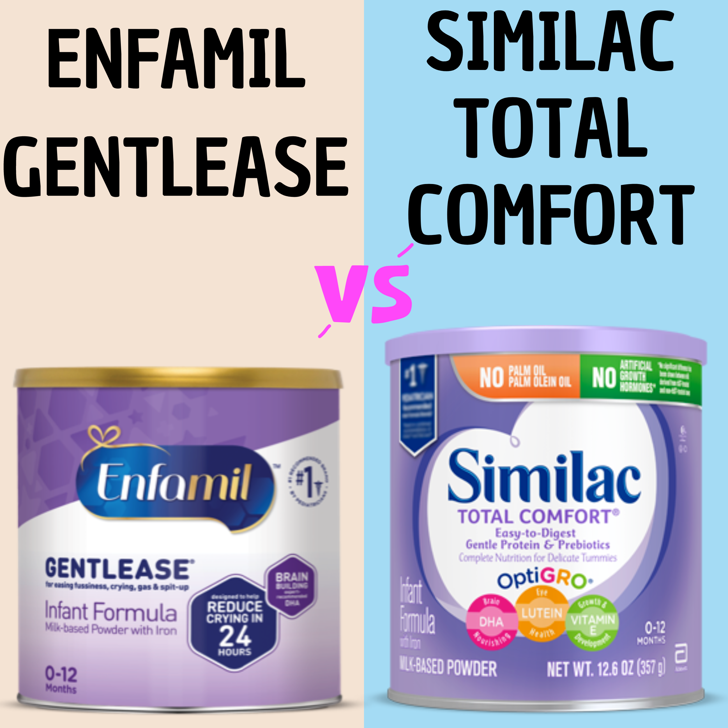 Read more about the article Similac Total Comfort Vs. Enfamil Gentlease: The Ultimate Comparison